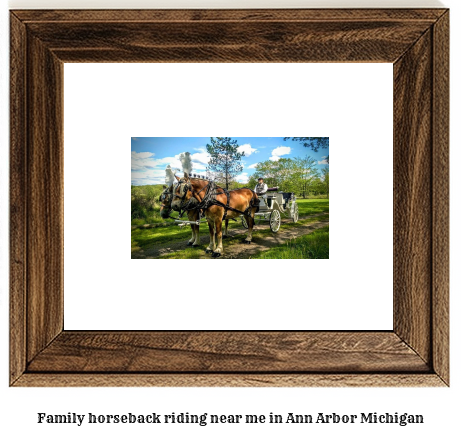 family horseback riding near me in Ann Arbor, Michigan